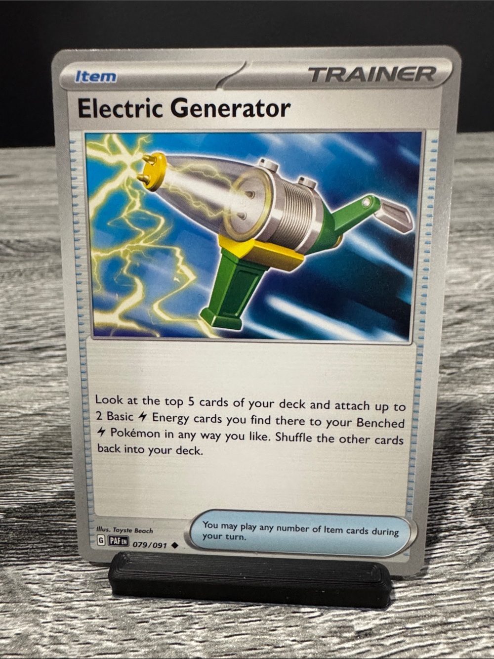 Pokémon | Paldean Fates: Item (Trainer) #079/091: Electric Generator (2024)